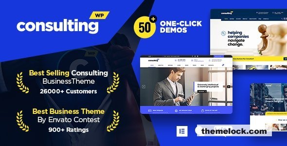 Consulting v6.5.7 – Business, Finance WordPress Theme